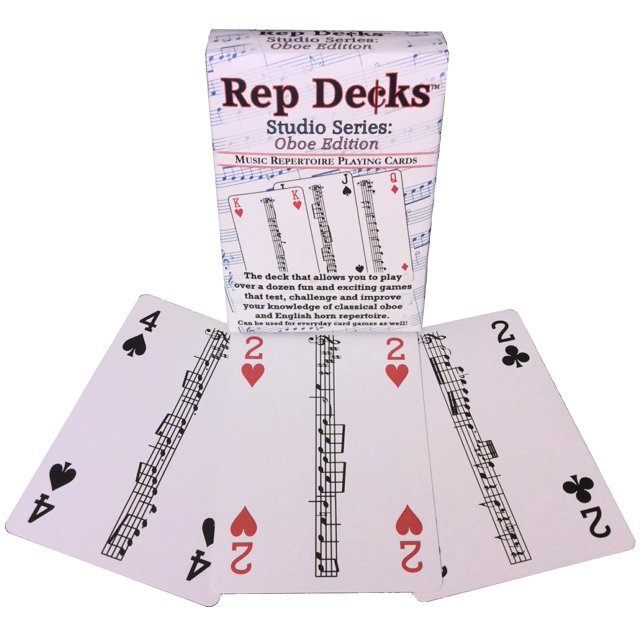 Baraja de Cartas Rep Decks Serie Studio Edición Oboe