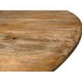 thumbnail image 5 of Jay 60" Round Solid Wood Dining Table in Distressed Natural Finish, 5 of 7