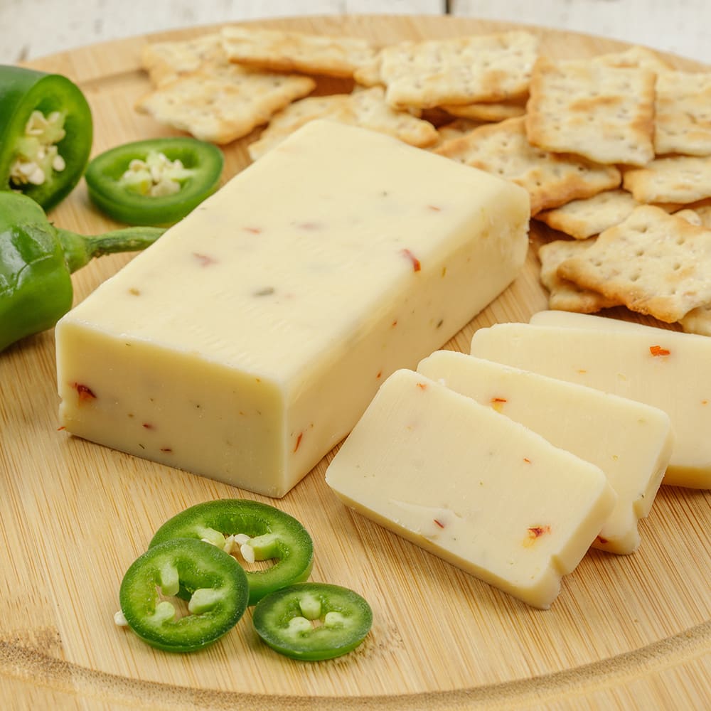 Troyer Shelf Stable Pasteurized Process Hot Pepper Cheese Food 8 oz Pack of 2