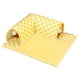 thumbnail image 4 of Juguetes de tubo de túnel para gatos, escondite con pelota de juego, túnel de juego transpirable y estera interactiva para gatos de interior, conejos amarillo, 4 of 8