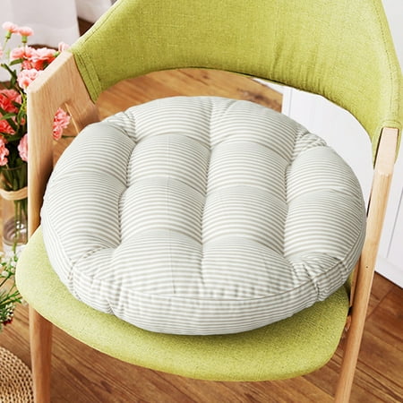 

Txmfgh Comfortable and Stylish Chair Cushion - Polyester Square Seat Pad for Office Classroom and Floor Use - 45x45x9cm - Available in Green Gray Beige and Pink - Easy to Clean and Maintain