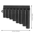 thumbnail image 2 of TAILTOSS Black 8 Hole Pan Flute for Beginner with Flexible Plastic and Easy to Use Features, 2 of 7