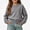 Dark Gray, variant on Afuyipoi Girls 100% Cotton Soft Pullover Sweater Crew Neck Long Sleeve Knit Top for Kids Size 0-9Y Comfort Daily Wear Pink Size 2T