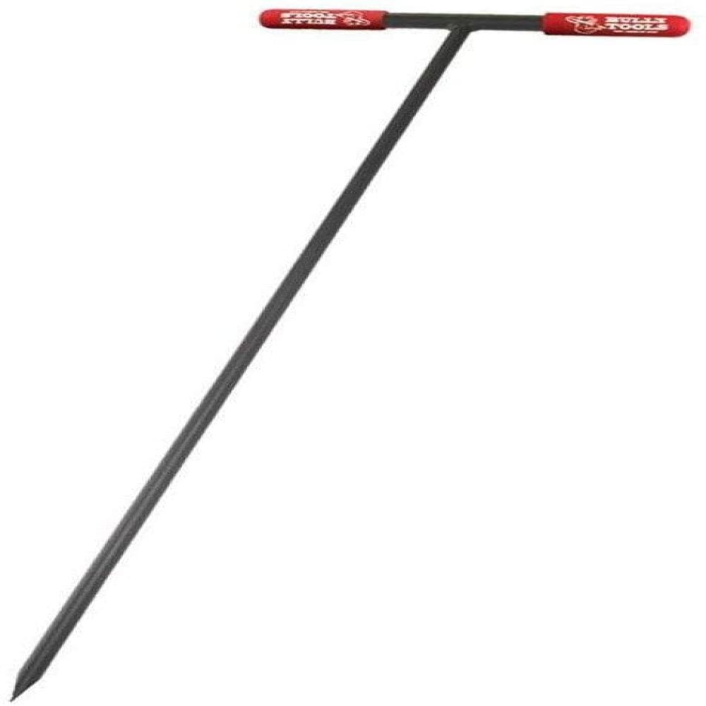 Bully Tools 99203 Soil Probe Steel Tstyle Handle Pack of 3 48_inch 