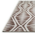 thumbnail image 4 of Yuma Indoor/Outdoor Brown Southwestern Diamond 5' x 7'6" Non-Skid Area Rug, 4 of 5