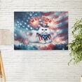 thumbnail image 2 of Persian Patriotic Welcome for 4Th of July Independence Day Horizontal Matte Canvas Poster Cat Lover Kitten Owner Gifts Wall Art Home Decor - 00010, 2 of 5