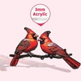 thumbnail image 4 of Personalized Memorial Cardinal Suncatcher, Sympathy Gift for Loss of Dad, Mom, or Grandma, In Loving Memory Remembrance Keepsake, 4 of 5