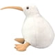 thumbnail image 1 of Peluche de pájaro kiwi, animal de peluche de pájaro kiwi súper lindo y esponjoso, juguete de peluche de pájaro suave para niños y adultos (blanco, 11 pulgadas), 1 of 3