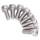 thumbnail image 4 of Tornillos de acero galvanizado, 100 piezas Tornillos con cabeza hueca hexagonal Kit de tornillos con cabeza hueca hexagonal Diseñado a medida, 4 of 8