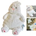thumbnail image 3 of Conejo de peluche para niñas, suave, cómodo y de costura fina, para San Valentín, 45 cm/17,7 pulgadas, 3 of 13