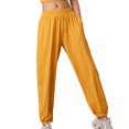 thumbnail image 1 of Wangscanis Women Sports Pants,Middle Waist Elastic Slacks, 1 of 9