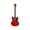 Red, variant on Vintage Electric Guitar Brooch Pin for Men Women, Retro Alloy Lapel Accessory, Fashion Music Instrument Decoration for Jacket Hat Backpack (1-Piece)