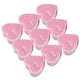thumbnail image 2 of Set of 18 Mini Heart Shaped Candles, Romantic Candlelight Dinner Decorations, Pink, 2 of 2
