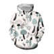thumbnail image 3 of Sudadera con capucha y estampado de hongos y plantas en 3D, novedad, moda infantil, ropa de calle, jerseys unisex, sudadera con capucha de invierno estilo Harajuku, 3 of 5