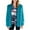 Sky Blue, variant on Lovskoo Womens Winter Coats Faux Fur Jacket Thick Warm Long Sleeve Open Front Cardigan Long Round Neck Jacket Sky Blue