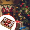 thumbnail image 5 of 6PCS Christmas Tree Balls Ornaments - Christmas Room Decorations, Christmas Decoration Wool Snow Christmas Tree Decoration Christmas Decoration Props, 5 of 5