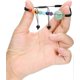thumbnail image 3 of 7 Chakra Crystal Bead Bracelet Women Healing Stone Amethyst Gemstone Protection Spiritual Amulet Peace Donut(Green), 3 of 4