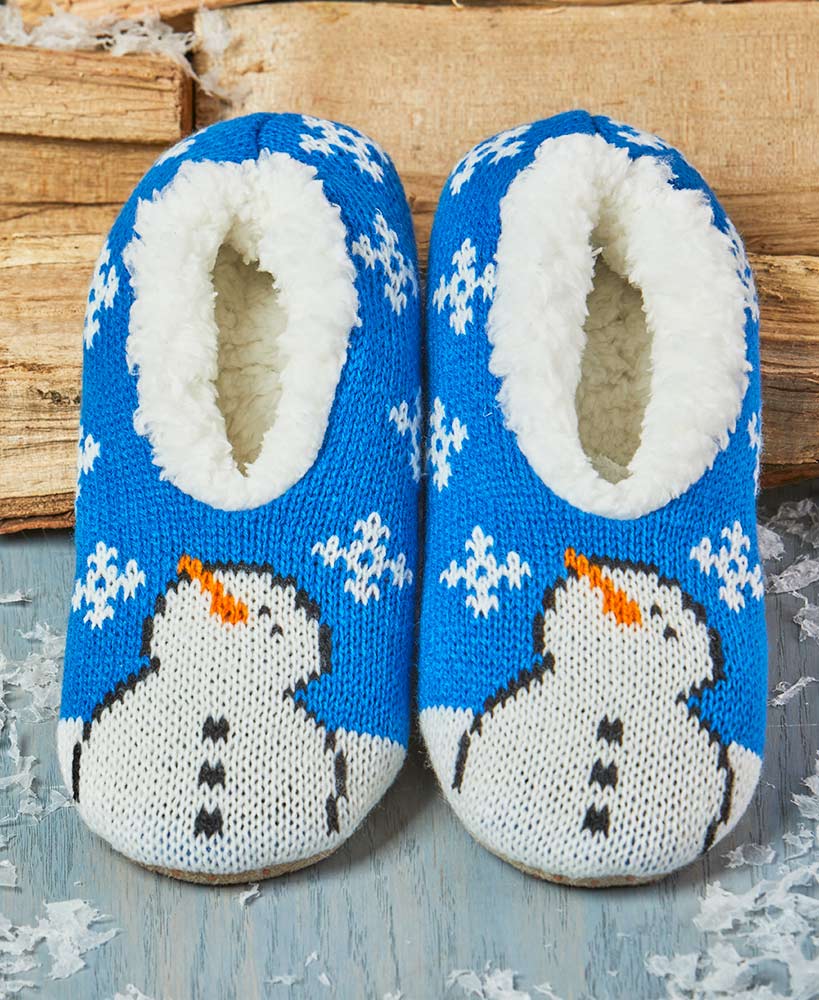 sherpa lined slippers