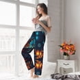thumbnail image 6 of Halloween Pajama Pants Women, Halloween Vintage Witch Hat Black Cat A Halloween Costumes Sweatpants Soft Sleep Lounge Pants, Casual PJ Bottoms Pants with Pockets, 6 of 7