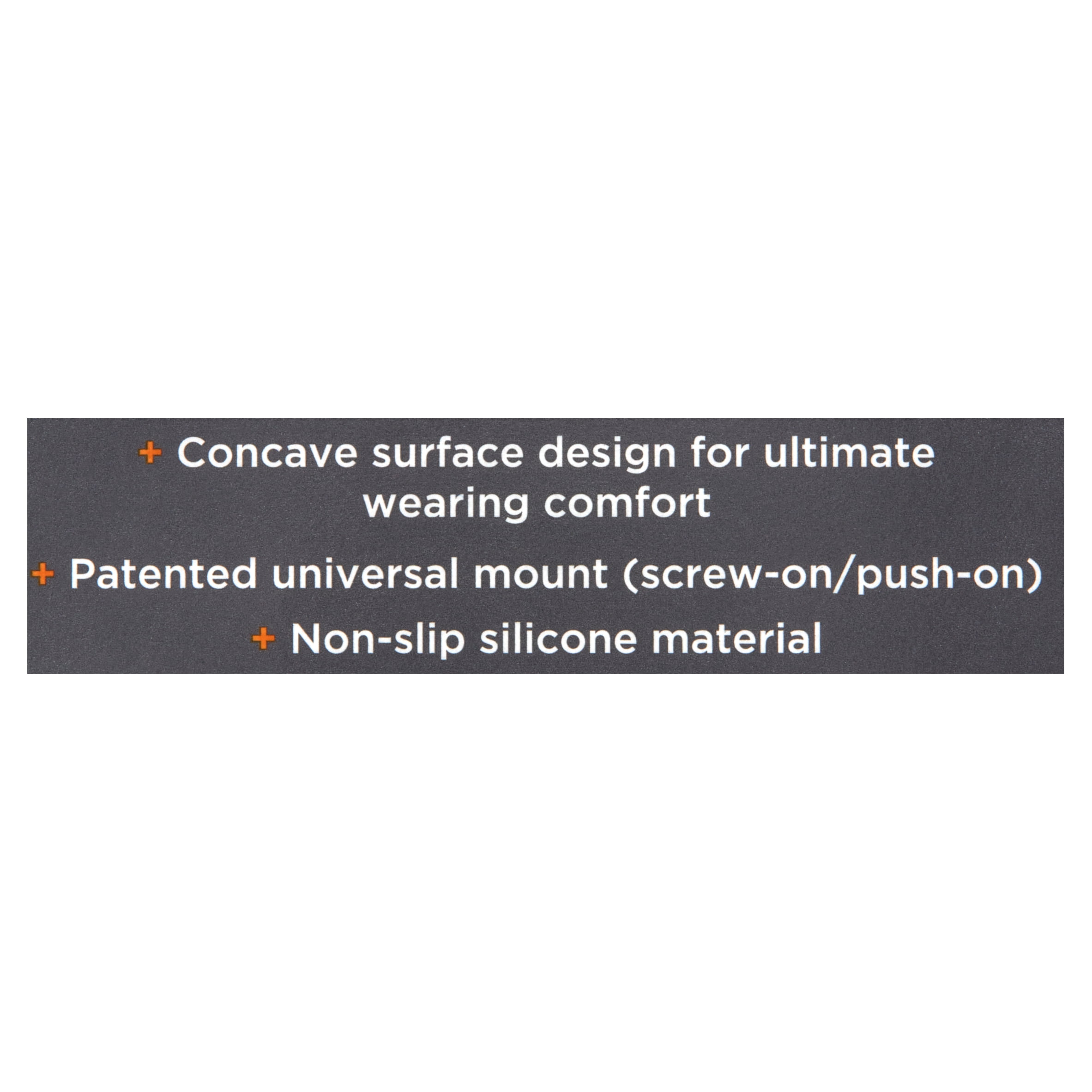 Equate Clear 13mm Silicone Comfort Fit Replacement Nose Pads, 1 Pair