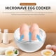 thumbnail image 5 of Egg Pod - Cocedor de huevos para microondas, vaporizador de huevos, cocina los huevos a la perfección y desprende la cáscara, 5 of 8