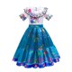 thumbnail image 1 of Vestido de princesa para niñas, disfraz de princesa de chanclas, princesas, princesas y princesas, Rapunzel, Anna y Elsa Fivean unisex, 1 of 2