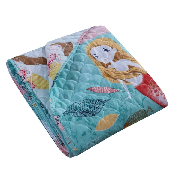 Global Trends Marina Quilted Throw Blanket