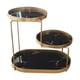 thumbnail image 1 of Estante de almacenamiento de 3 capas para baño, estante de almacenamiento para pinceles de maquillaje, producto para el cuidado de la piel negro Zulema Estante de almacenamiento de baño, 1 of 7