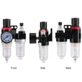 thumbnail image 4 of Air Filter Regulator  Air Compressor Regulator  Air Pressure Regulator  Compressor Moisture Trap 1/4'' Air Filter Regulator Lubricator Water Pressure Compressor Moisture Trap Oil, 4 of 8