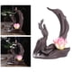 thumbnail image 5 of Porta incienso con forma de mano de Buda para decoración del hogar con soporte para flores Flor rosa, 5 of 9