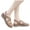 Brown, variant on Women's Flat Sandals Comfort Slip on Walking Shoes Arch Support Slingback Orthotic Casual Sandal