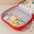 thumbnail image 3 of First Aid Bag,Empty First Aid Pouch,Mini Portable Medical Bag,Multifunction Emergency Medicine Storage Bag for Outdoor Camping Hiking Travel Emergency, 3 of 6