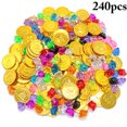 thumbnail image 2 of Pirate Toy Set Creative Educational Coin Toy Pirate Gem Pirate Party Props, 2 of 8