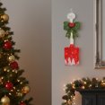 thumbnail image 2 of Alger Lighted Tinsel Snow Shovel with Bow Christmas Decoration - 32", 2 of 3