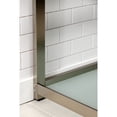 thumbnail image 2 of Kingston Brass VWP3722W8B8 Quadras 37" Ceramic Console Sink with Steel Base and Glass Shelf (8-Inch, 3-Hole), White/Brushed Nickel, 2 of 8