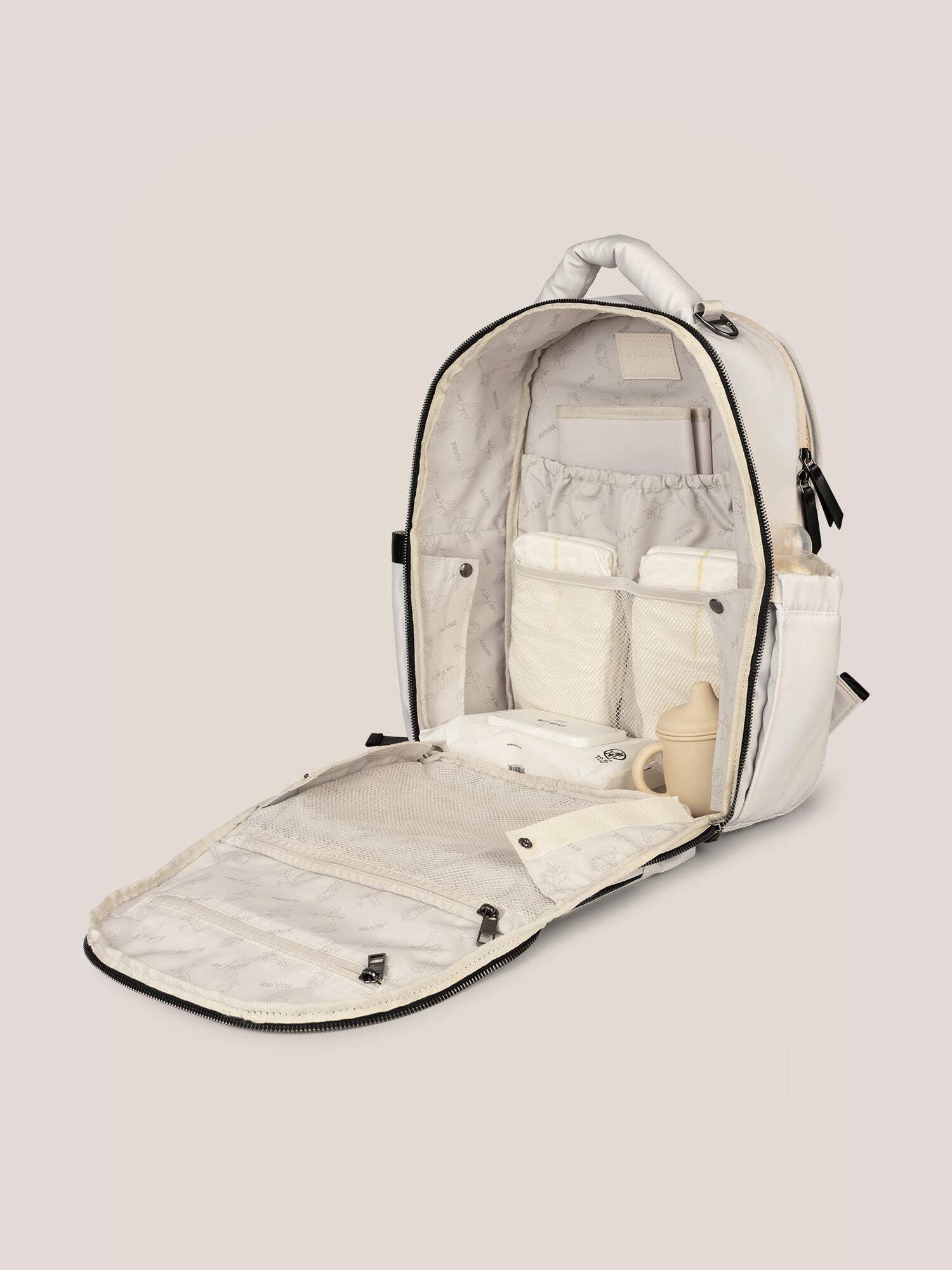JuJuBe x Witney Carson Signature Classic Large Diaper Backpack - Cloud