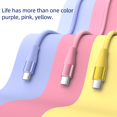 thumbnail image 2 of Bkayp USB C Cable [ 3 Pack 10ft ] Type-C Charger Cord 3A Super Fast Charging Compatible with iPhone 17/16/15, Samsung Galaxy, Multi-Color, 2 of 8