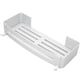 thumbnail image 1 of Estante de baño, estante de almacenamiento de pared, estante de aluminio para almacenamiento de pared, apariencia llamativa, 1 of 9