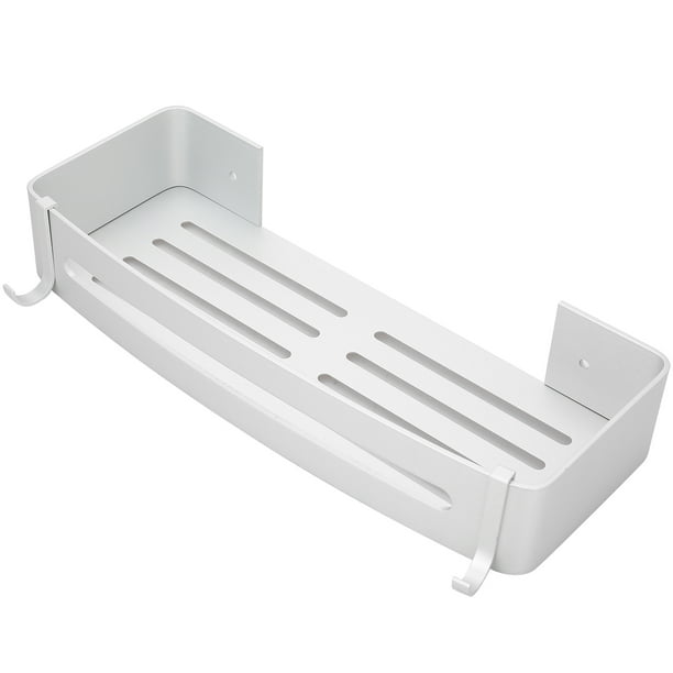 Estante de baño, estante de almacenamiento de pared, estante de aluminio para almacenamiento de pared, apariencia llamativa