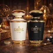 Empire Victor & Empire Crown Eau de Parfum Spray 100ml (3.4 oz) by Khadlaj (Bundle)