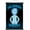 Premium Print and Black Hanger Bundle, variant on Rick And Morty - Hologram Rick Wall Poster with Wooden Magnetic Frame, 22.375" x 34"