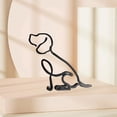 thumbnail image 5 of MXHHR Metal Decorative Sculpture,Dog Minimalist Art Sculpture（Beagle Dog）,Room decor, Home, 5 of 6