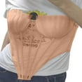 thumbnail image 3 of Women Tube Top Strapless Backless Lacing Pleated Irregular Vests, 3 of 6