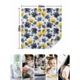 thumbnail image 4 of Blue Yellow Flower Cloth Napkins Set of 4 Reusable Dinner Napkins, Retro Country French Daisy Floral Cocktail Napkin Washable Table Napkins for Wedding/Holiday Party/Baby Shower 20"x20", 4 of 7