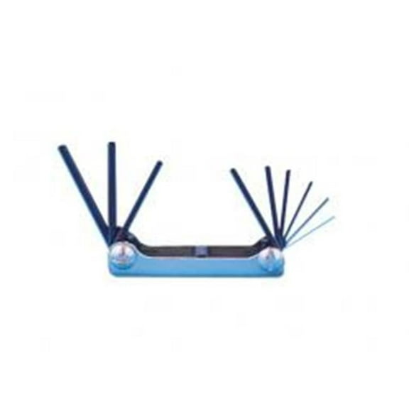 Martin Tools Sprocket & Gear MT9SK Jackey Short Hex Key Set, 9 Piece