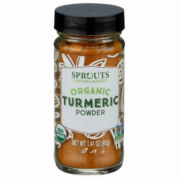 SPT Organic Turmeric Root Powder Spice 1.41 oz