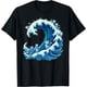thumbnail image 1 of Camiseta con diseño de onda de gatos azules para Kamala, 1 of 2