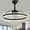 Black, variant on Cusp Barn 24 Inch Modern Smart Ceiling Fan with Light and APP Control, 6 Wind Speeds Dimmable LED Ceiling Lights, for Bedroom, Kids Room and Living Room