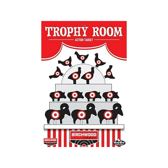 Birchwood Casey Dirty Bird 12" x 18" Trophy Room Target 6PK