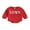 G-Red, variant on Newborn Baby Girl Boy Valentines Day Outfit Lover Babe Embroidery Sweatshirt Bubble Romper Oversized Long Sleeve Bodysuits Spring Clothes